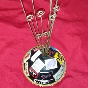 Broadway musical letter holder